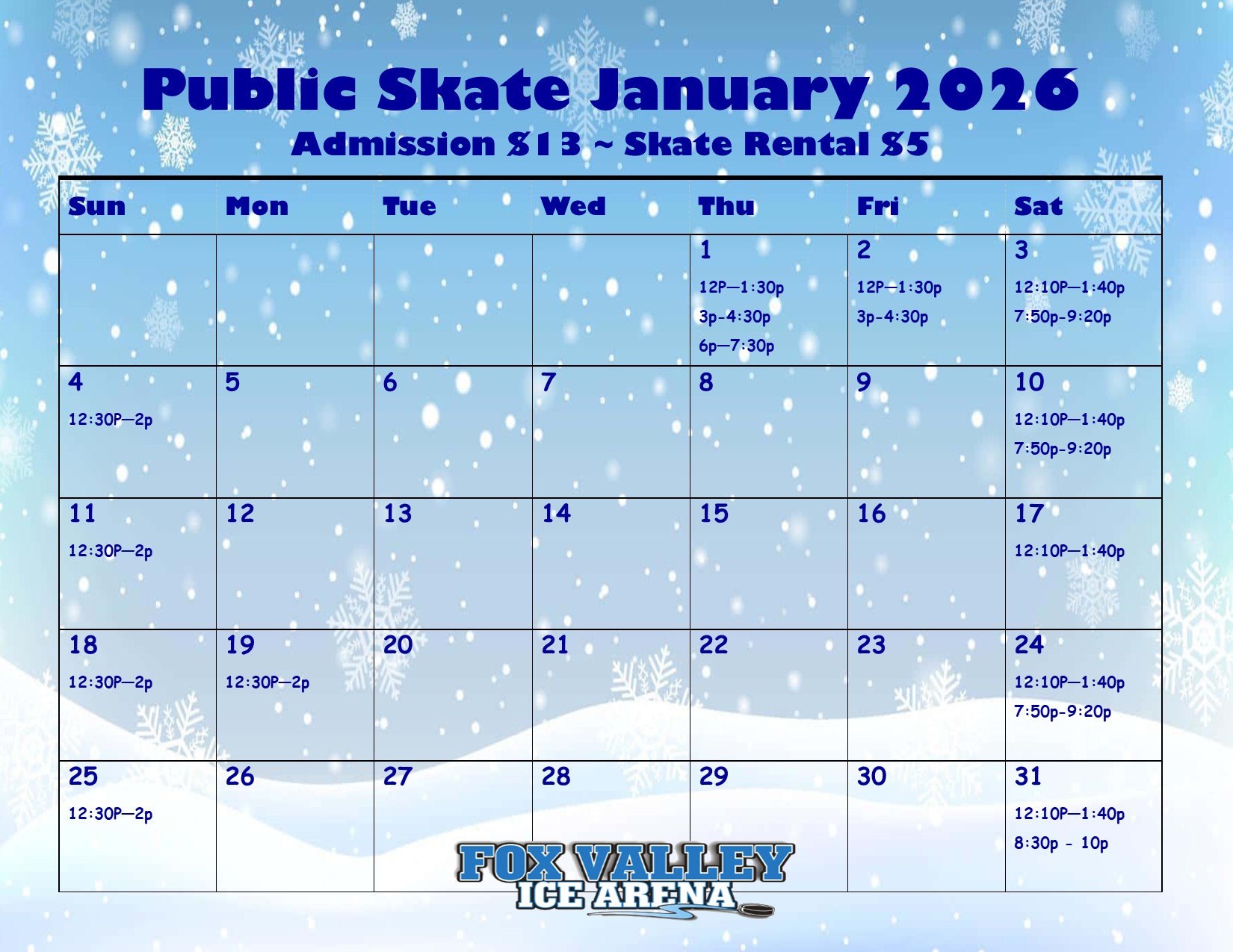 school break skates 2025